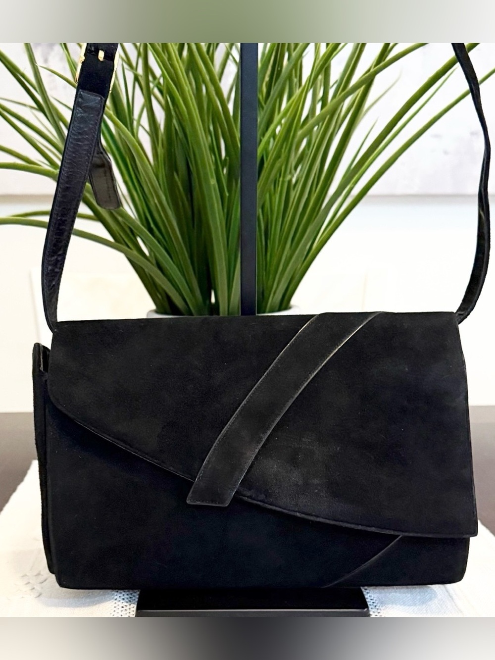 Bally Vintage Suede Evening Crossbody